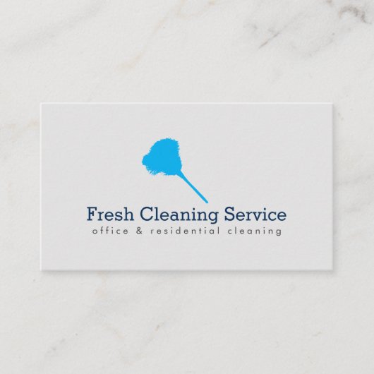 Reinigungsservice, Hausmeister II Visitenkarte (Vorderseite)