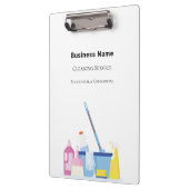 Reinigungsservice Klemmbrett (Links)