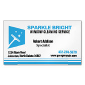 Reinigungsservice Magnetische Visitenkarte (Vorderseite)