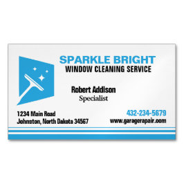 Reinigungsservice Magnetische Visitenkarte