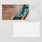 Reinigungsservice | Maid | Duster Mop Visitenkarte (Vorne/Hinten)