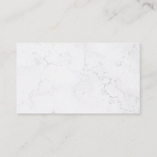 Reinigungsservice | Man Mopping Floors Visitenkarte (Rückseite)