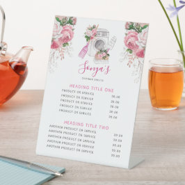 Reinigungsservice Modernes Business Sockelschild