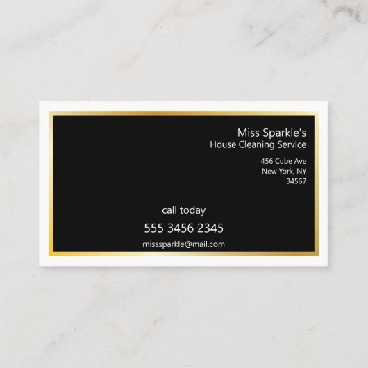 Reinigungsservice Neue technische Phantastisch Geo Visitenkarte (Rückseite)