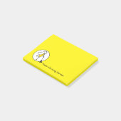 Reinigungsservice post-it klebezettel (angewinkelt)