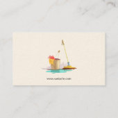 Reinigungsservice | Reinigungskraft Visitenkarte (Rückseite)