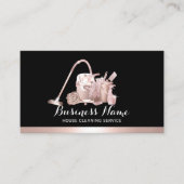 Reinigungsservice Rose Goldmedaille Haushaltshilfe Visitenkarte (Vorderseite)