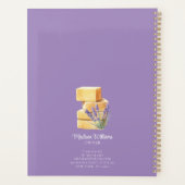 Reinigungsservice Termin Wasserfarben Planer (Rückseite)