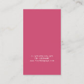 Reinigungsservice Visitenkarte (Rückseite)