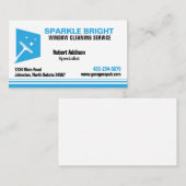 Reinigungsservice Visitenkarte (Vorne/Hinten)