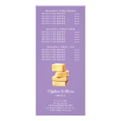 Reinigungsservice Wasserfarbenpreisliste Werbekarte (Hinten)