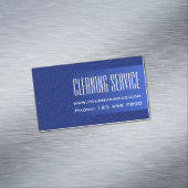 Reinigungsservice - Wassertropfen Magnetische Visitenkarte (Beispiel)