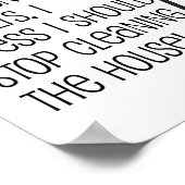 Reinigungsspass Poster (Ecke)