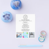 Reinigungssservice-Werbeflyer | Vorlage Flyer (Einzeln)