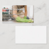 Reinigungsstufe Visitenkarte (Vorne/Hinten)