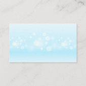 Reinigungstauchflasche | Blasen Visitenkarte (Rückseite)