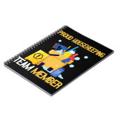 Reinigungsteam des Hauses Proud Housekeeper Notizblock (Linke Seite)