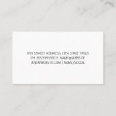 Reinigungsteam | Zuhause-Services Visitenkarte (Rückseite)