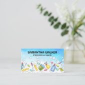 Reinigungstool | Seifenreinigungsblasen Visitenkarte (Stehend Vorderseite)