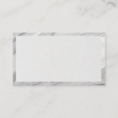 Reinigungstools im Eimer Visitenkarte (Rückseite)