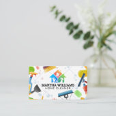 Reinigungstools | Seifenblasen Visitenkarte (Stehend Vorderseite)