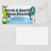 Reinigungstools und -geräte | Hausmeister Visitenkarte (Vorne/Hinten)