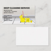 Reinigungstupfer | Haushaltshilfe Visitenkarte (Vorne/Hinten)