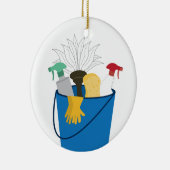 Reinigungstupfer Keramik Ornament (Rechts)