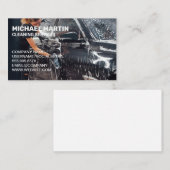 Reinigungswagen | Soap Suds Visitenkarte (Vorne/Hinten)