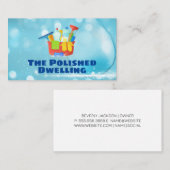 Reinigungswerkzeug | Maid Visitenkarte (Vorne/Hinten)