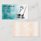 Reinigungswerkzeuge | Säuberungsmanöver Visitenkarte (Vorne/Hinten)