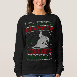 Reining Horse Ugly Christmas Sweater Sweatshirt