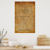 Reinkarnation Affirmative Spiritual Art Poster (Küche)