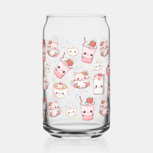 Reinlich gebrüht: Kawaii Cat Kaffeeglasch kann Dosenglas