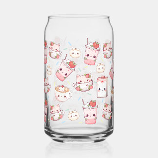 Reinlich gebrüht: Kawaii Cat Kaffeeglasch kann Dosenglas