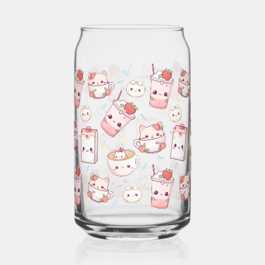 Reinlich gebrüht: Kawaii Cat Kaffeeglasch kann Dosenglas (Links)