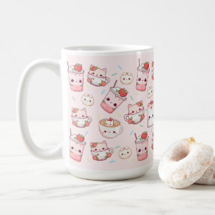 Reinlich gebrüht: Kawaii Cat Tasse