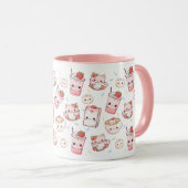 Reinlich gebrüht: Kawaii Cat Tasse (VorderseiteRechts)