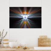 'Reinlichkeit der Absicht' Poster (Küche)