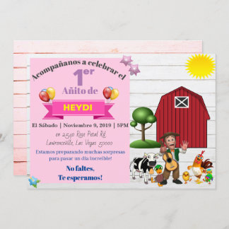 REINO INFANTIL INVITACION-SPANISCH EINLADUNG