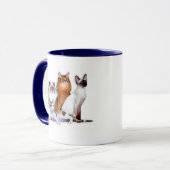 Reinrassige Katzen-Rettungs-Tasse Tasse (Vorderseite Links)