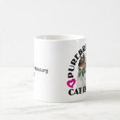 Reinrassige Tiere plus Katzen-Rettungs-Tasse Kaffeetasse (Mittel)