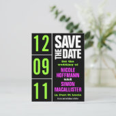 Reintyp Save the Date (Stehend Vorderseite)