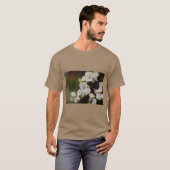 Reinweiß Minimalistisch T-Shirt (Vorne ganz)