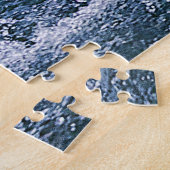 Reinweißes Schweben Puzzle (Seite)