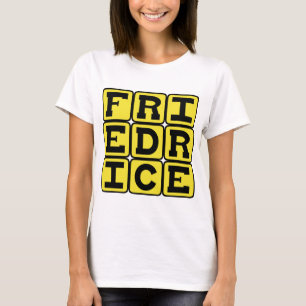 Reis, auf chinesischer Seite T-Shirt