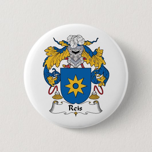 Reis Familienwappen Button (Vorderseite)