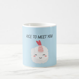 Reis für Sie Kawaii Sushi Kaffee Tasse