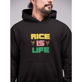 Reis ist Life Fun Typografie Design Hoodie