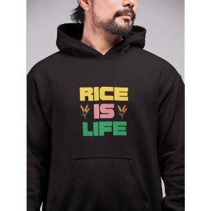 Reis ist Life Fun Typografie Design Hoodie